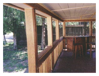 Porch with Roof